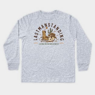 Wild Wild West Kids Long Sleeve T-Shirt